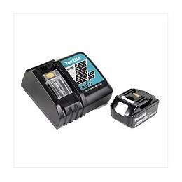 Makita Dga 513 Rg1j Meuleuse D'angle Sans Fil 18v 125mm Brushless + 1x Batterie 6,0ah + Chargeur + Coffret Makpac
