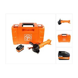 Fein Ccg 18-125 Bl Brushless Li-ion Meuleuse D’angle Sans Fil 125 Mm Avec Coffret + 1x Batterie 5,2 Ah Highpower - Sans Charg