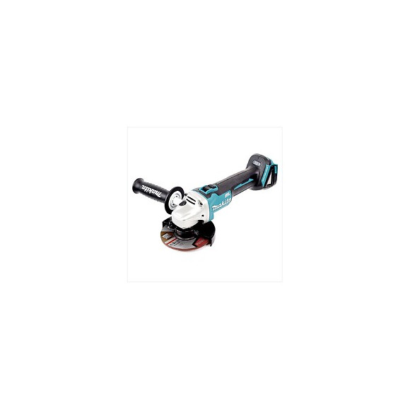Makita Dga 504 Y1j-p 18 V Meuleuse Sans Fil Ø 125 Mm Avec Boîtier Makpac + 1x Batterie Bl1820 2 Ah + Chargeur Dc18rc