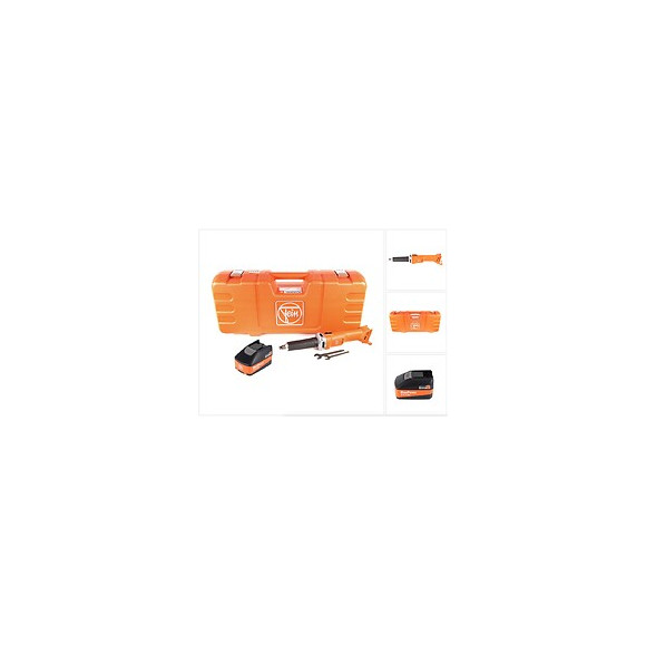 Fein Agsz 18-280 Lbl Meuleuse Droite Sans Fil 18v ( 71230162000 ) Set + Coffret De Transport + 1x Batterie High Powe 5,2 Ah - S