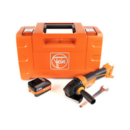 Fein Ccg 18-125 Blpd Meuleuse D’angle Sans Fil 125 Mm Avec Coffret + 1x Batterie 5,2 Ah High Power - Sans Chargeur