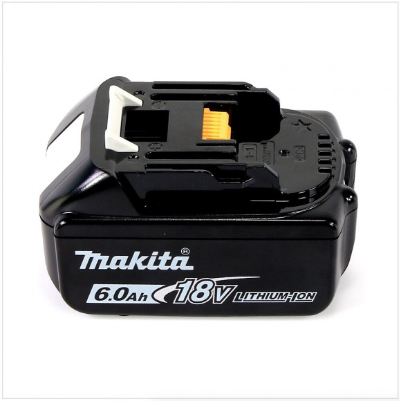 Makita Dga 513 G1j Meuleuse D'angle Sans Fil 18v 125mm Brushless + 1x Batterie 6,0ah + Coffret Makpac - Sans Chargeur