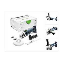 Festool Agc 18-125 Li Eb-basic Meuleuse D'angle Sans Fil 125mm 18v Brushless ( 575343 ) + Coffret De Transport Systainer - Sans