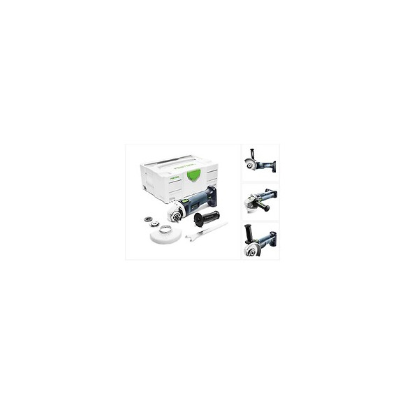 Festool Agc 18-125 Li Eb-basic Meuleuse D'angle Sans Fil 125mm 18v Brushless ( 575343 ) + Coffret De Transport Systainer - Sans