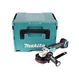 Makita Dga 504 Zj 18 V Meuleuse Sans Fil Ø 125 Mm Brushless Avec Boîtier De Transport Makpac - Sans Batterie Ni Chargeur
