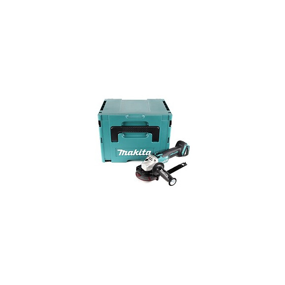 Makita Dga 504 Zj 18 V Meuleuse Sans Fil Ø 125 Mm Brushless Avec Boîtier De Transport Makpac - Sans Batterie Ni Chargeur