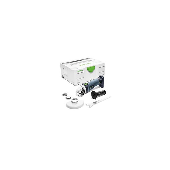 Festool Agc 18-125 Li Eb-basic Meuleuse D'angle Sans Fil 125mm 18v Brushless ( 575343 ) + Coffret De Transport Systainer - Sans