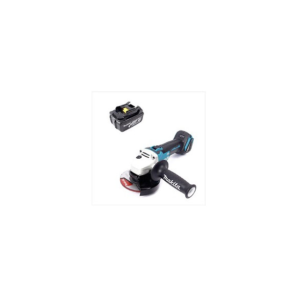 Makita Dga 504 F1j 18 V Li-ion Meuleuse Sans Fil Ø 125 Mm Brushless + 1x Batterie Bl1830 3,0 Ah - Sans Chargeur