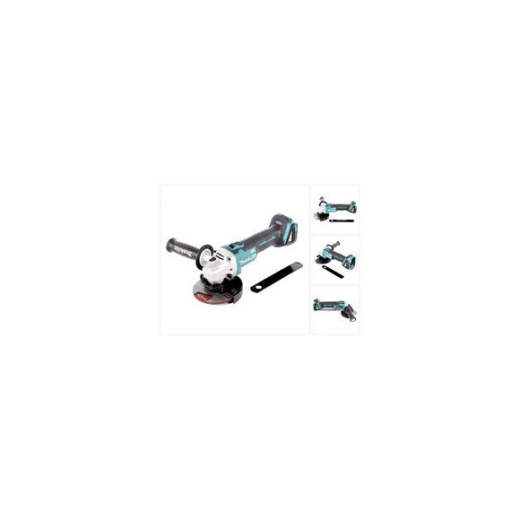 Makita Dga 506 Z Meleuse D'angle Sans Fil18 V, 125 Mm, Sans Balai, Solo - Sans Batterie, Sans Chargeur