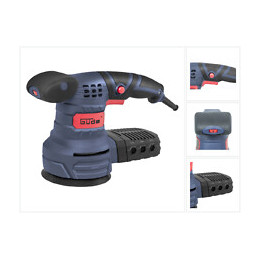 Güde Exs 125 E Ponceuse Excentrique 380 Watt 125 Mm ( 58130 ) + Papier Abrasif