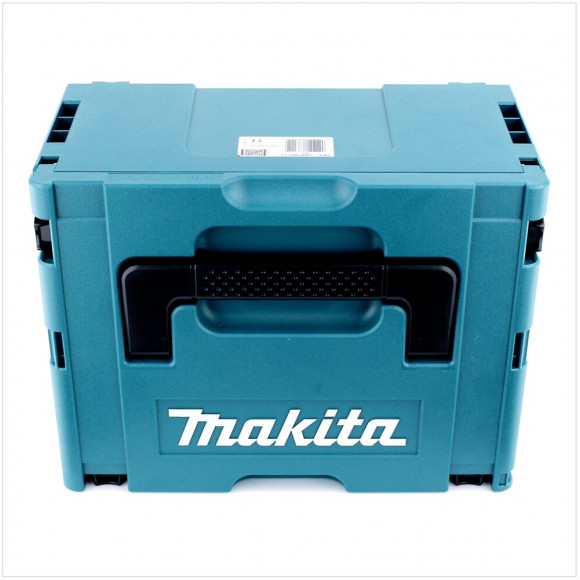 Makita Dga 506 Ra1j Meuleuse D'angle Sans Fil 18v, 125mm, Sans Balai + 1x Batterie 2,0ah + Chargeur + Makpac