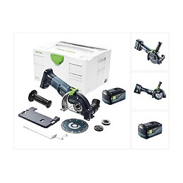 Festool Dsc-agc 18-125 Fh Li Eb-basic Système De Tronçonnage Sans Fil À Main Levée 125mm 18v Brushless ( 575759 ) + 1x Batt