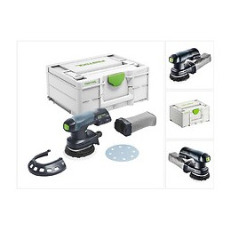 Festool Etsc 125-basic Ponceuse Excentrique Sans Fil ( 576370 ) 18 V 125 Mm Brushless + Coffret - Sans Accessoires - Successeur