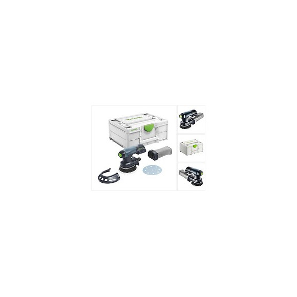 Festool Etsc 125-basic Ponceuse Excentrique Sans Fil ( 576370 ) 18 V 125 Mm Brushless + Coffret - Sans Accessoires - Successeur