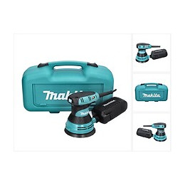 Makita Bo 5031 K - 300 W Ponceuse Excentrique + Disque Abrasif Ø 125 Mm + Boîtier De Transport