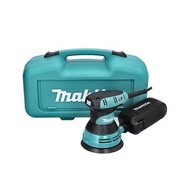 Makita Bo 5031 K - 300 W Ponceuse Excentrique + Disque Abrasif Ø 125 Mm + Boîtier De Transport