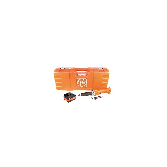 Fein Agsz 18-280 Lbl Meuleuse Droite Sans Fil 18v ( 71230162000 ) Set + Coffret De Transport + 1x Batterie High Power 6,0 Ah - 