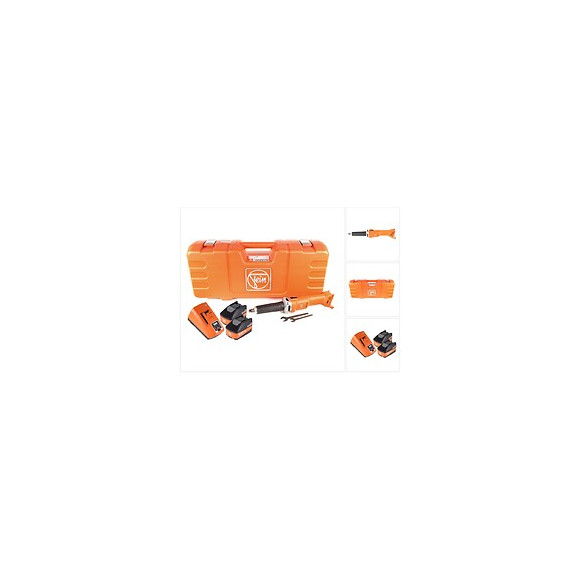 Fein Agsz 18-280 Lbl Meuleuse Droite Sans Fil 18v ( 71230162000 ) Set + Coffret De Transport + 2x Batteries High Powe 5,2 Ah + 