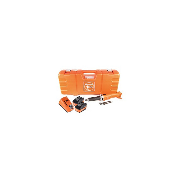 Fein Agsz 18-280 Lbl Meuleuse Droite Sans Fil 18v ( 71230162000 ) Set + Coffret De Transport + 2x Batteries High Powe 5,2 Ah + 