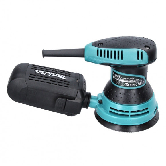 Makita Bo 5031 K - 300 W Ponceuse Excentrique + Disque Abrasif Ø 125 Mm + Boîtier De Transport