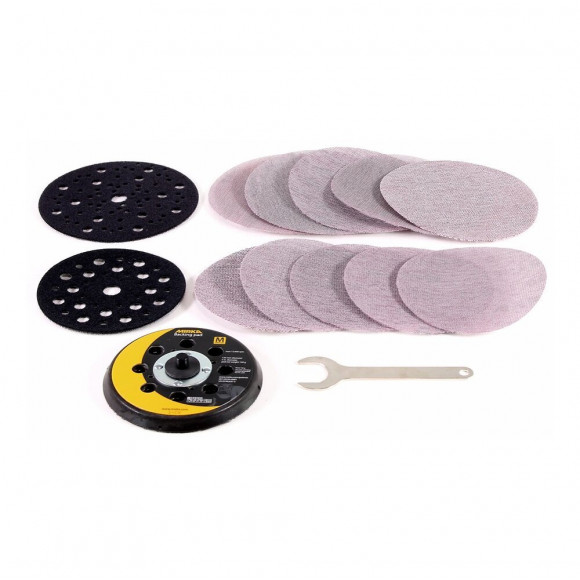 Mirka Deros 5650cv Ponceuse Excentrique 125mm/150mm 5,0 Hub Brushless + Accessoires + Coffret Systainer ( Mid5650202ca )