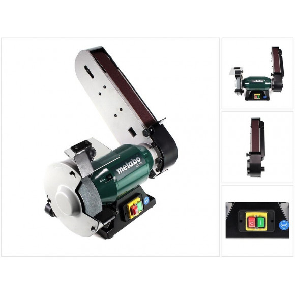 Metabo Bs 175 500 W Touret Combiné Et Ponceuse À Bande ( 601750000 )