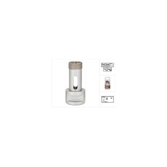Bosch Scie-trepans Diamentees A Sec 20 Mm Dry Speed / Milling Cutter Best For Ceramic ( 2608587115 )