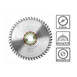 Festool Lame De Scie Circulaire Spéciale Hw 160x2,2x20 Tf48 160 Mm 48 Dents ( 496308 )