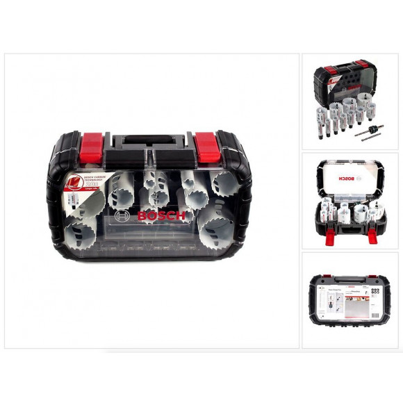 Bosch Scie Trépan Carbure - 14 Pièces. Endurance Universelle Pour Usage Intensif ( 2608594186 )