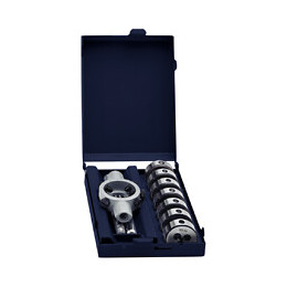 Exact Se Set De Filières Hss M3 - M12 25 Mm, Acier Hss, 8 Pcs. (70418)