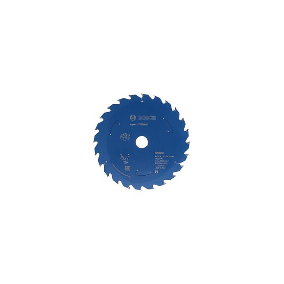 Bosch Lame De Scie Circulaire Expert For Wood 160 X 1,0 X 20 Mm - 24 Dents Pour Bois ( 2608644503 )