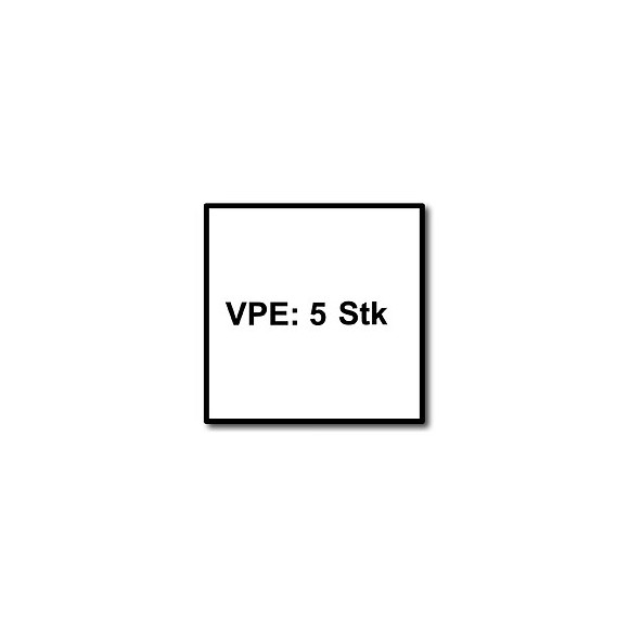 Festool S 105/4/5 Wood Basic Lame De Scie Sauteuse 5 Pièces. ( 204315 ) Avec Denture De Coupe Rapide, Acier Hcs