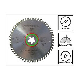 Festool Lame De Scie Circulaire Spéciale Hw 190x2,6 Ff Fast Fix Tf54 190 Mm 54 Dents ( 492052 )