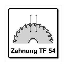 Festool Lame De Scie Circulaire Spéciale Hw 190x2,6 Ff Fast Fix Tf54 190 Mm 54 Dents ( 492052 )