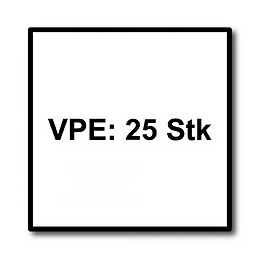 Festool S 75/2,5/25 Wood Fine Cut Lame De Scie Sauteuse 25 Pièces. ( 204257 ) , Acier Hcs Stahl