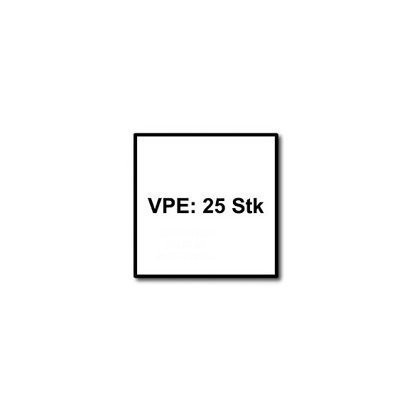 Festool S 75/2,5/25 Wood Fine Cut Lame De Scie Sauteuse 25 Pièces. ( 204257 ) , Acier Hcs Stahl