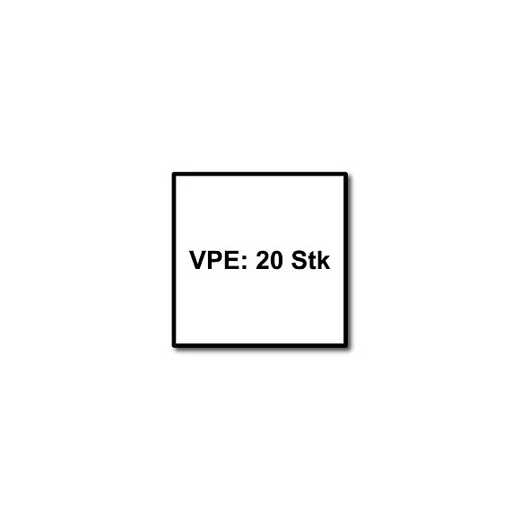 Festool S 105/4 Fsg/20 Wood Universal Lame De Scie Sauteuse 20 Stk. ( 204332 ) Dents De Sertissage Rectifiées, Acier Hcs