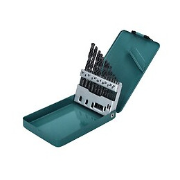 Makita D-54075 Hss-r Mèches Perceuse Métal Set - 13 Pièces. Din 338 118°