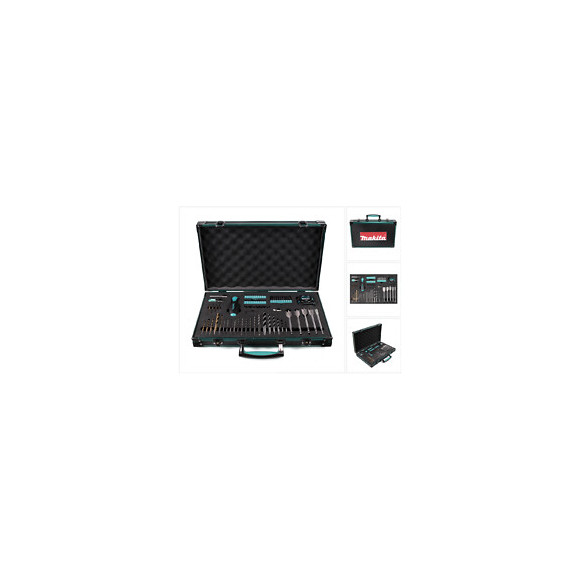 Makita P-90261 Pro Xl - 70 Pièces De Perçage Vissage Dans Un Coffret En Aluminium