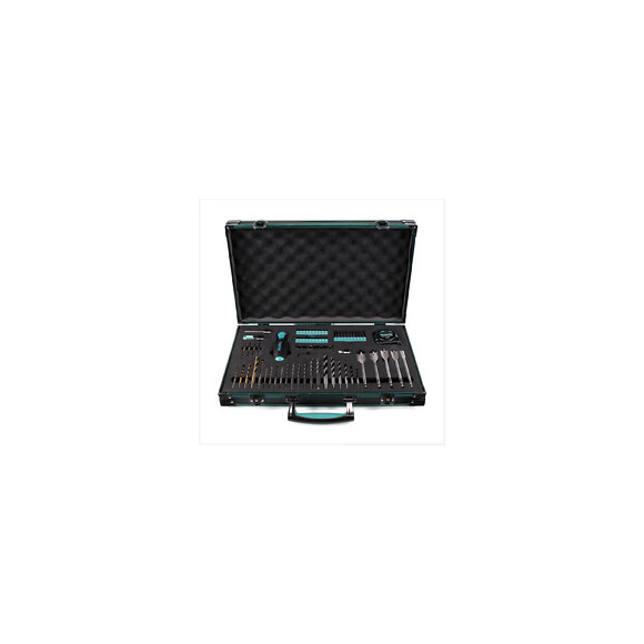 Makita P-90261 Pro Xl - 70 Pièces De Perçage Vissage Dans Un Coffret En Aluminium