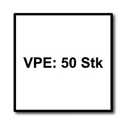 Festool S 75/2,5/50 Wood Fine Cut Lame De Scie Sauteuse - 50 Pièces. ( 204257 ) Forme Conique Pour De Coupes Nettes, Acier Hcs