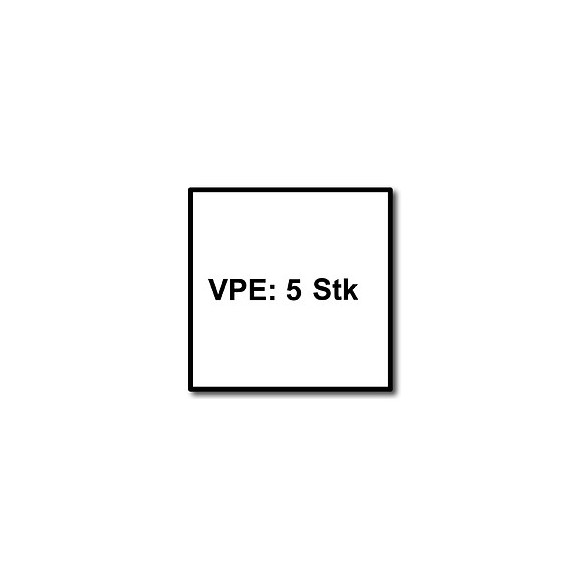 Festool S 75/2,5 R/5 Wood Fine Cut Lame De Scie Sauteuse 5 Pièces. ( 204259 ) Engrenage Inversé, Rectifié Conique Pour Une C