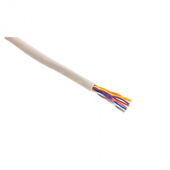 Câble Téléphone / Sonnerie Syt - S298 4 Paires 0,6 Ivoire - 5m