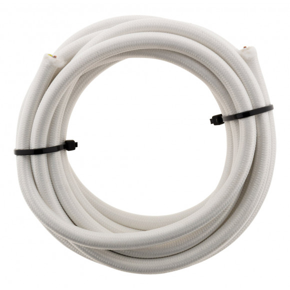 Câble Textile 3g1 Blanc 3m