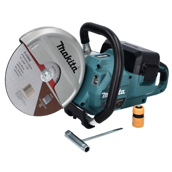 Makita Dce 090 Zx1 Meuleuse Droite Sans Fil 36 V ( 2x 18 V ) 230 Mm Brushless - Sans Batterie - Sans Chargeur