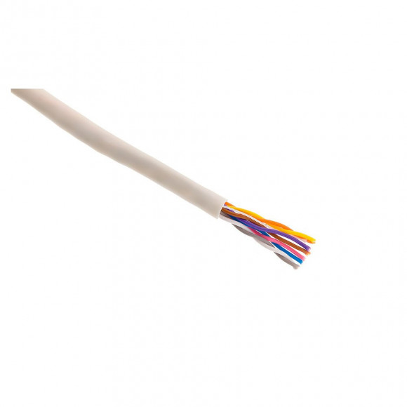 Câble Téléphone / Sonnerie Syt - S298 4 Paires 0,6 Ivoire - 15m