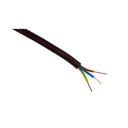 Câble D'alimentation Électrique U1000r2v 3g1,5 Noir - 10m