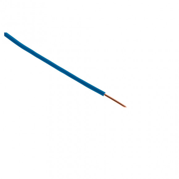 Fil D'alimentation Électrique Ho7v-u 2,5mm² Bleu - 5m