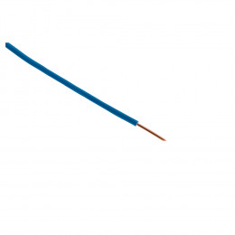 Fil D'alimentation Électrique Ho7v-u 1,5mm² Bleu - 5m