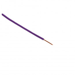Fil D'alimentation Électrique Ho7v-u 1,5mm² Violet - 10m